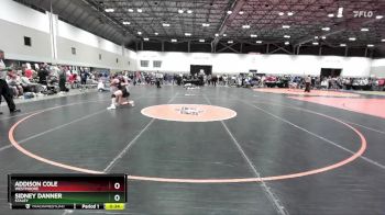 155 lbs Semifinal - Sidney Danner, Staley vs Addison Cole, Westmoore