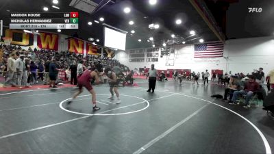 126 lbs Cons. Round 1 - Maddox House, Long Beach Wilson vs Nicholas Hernandez, Ventura