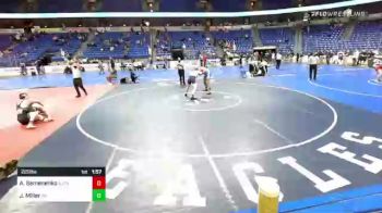 220 lbs Quarterfinal - Alex Semenenko, NJ/NY vs Jeff Miller, Pennsylvania