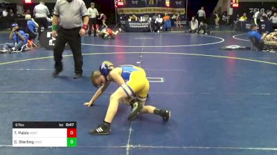 67 lbs Consy 4 - Talan Pabis, North Allegheny vs Coady Sterling, Union City