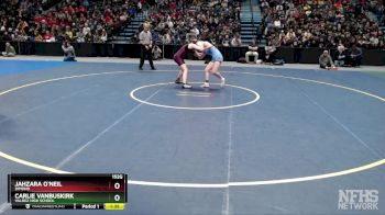 152G 1st Place Match - Carlie VanBuskirk, Valdez High School vs Jahzara O`Neil, Dimond