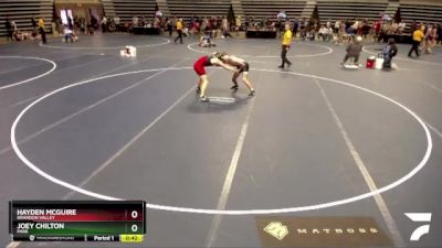 139 Championship Bracket Cons. Round 3 - Hayden McGuire, Brandon Valley vs Joey Chilton, Park