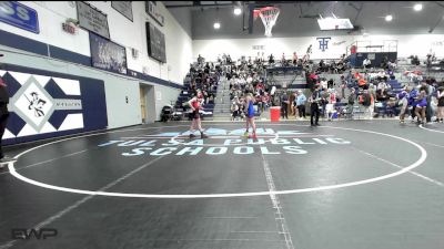 89 lbs Quarterfinal - Savannah Curry, Moore Middle vs Jordan Pena, Fairland Owls