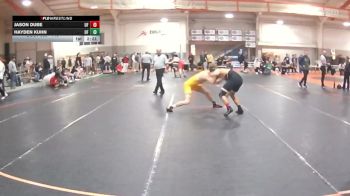 149 lbs 1st Place Match - Jason Dube, Unattached vs Hayden Kuhn, Ashland University