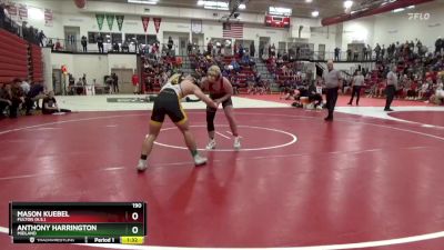 190 lbs Quarterfinal - Anthony Harrington, Midland vs Mason Kuebel, Fulton (H.S.)