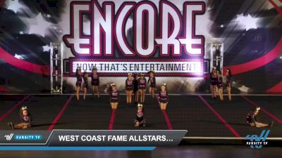 West Coast Fame Allstars Cheer - MISFITS [2022 L1 Mini - D2 Day 1] 2022 Encore San Diego Showdown
