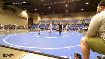 72 lbs Rr Rnd 4 - Arabella Kearns, Honey Badgers Wrestling Club vs Elijah West, Perryville Elite Wrestling