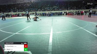 80 lbs Consi Of 16 #1 - Antonio Guardiola, Tonkawa vs Cordeus Wahl, Bristow