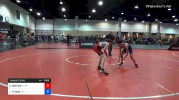 120 lbs Consolation - Jordan Weltzin, Warrior Wrestling Club vs Jordan Anaya, Arizona