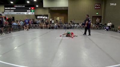 65 lbs Round 1 (8 Team) - Kaleb Leitch, Indiana Outlaws vs Jonah Ard, Williamson County WC
