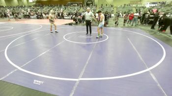 150 lbs Quarterfinal - Wyatt Madalena, Battle Mountain WC vs Viliami Kula, Wruzzinators
