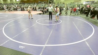 150 lbs Quarterfinal - Wyatt Madalena, Battle Mountain WC vs Viliami Kula, Wruzzinators