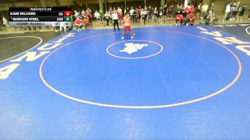 215 lbs Champ. Round 2 - Marquis Steel, Unattached vs Ajani Williams, Unattached