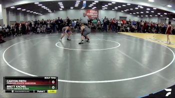 108 lbs Cons. Round 2 - Canyon Firth, Poquoson Athletic Association vs Brett Kachel, Reston Herndon Rhinos