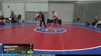 285 lbs Round 3 (8 Team) - Leighton Jensen, Washington vs Davis Pickett, Utah