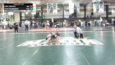 165 lbs Consi Of 16 #2 - Alex Urnyiak, Maryland vs Kyle Hauserman, Penn
