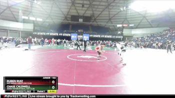 132 lbs Cons. Semi - Ruben Ruiz, Mat Demon Wrestling Club vs Chase Caldwell, Askeo International Mat Club