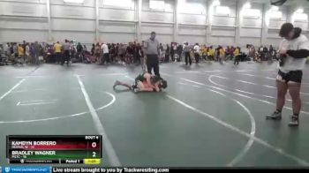 96 lbs Round 2 (8 Team) - Bradley Wagner, M2TC vs Kamdyn Borrero, Revival W