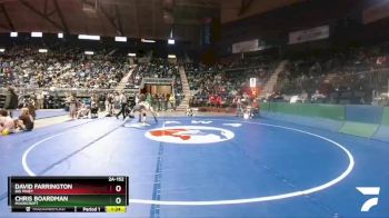 2A-152 lbs Quarterfinal - Chris Boardman, Moorcroft vs David Farrington, Big Piney