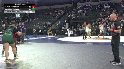 235 lbs 7th Place - Ashley Wafer, Lakewood (SS) vs Brianna Espinoza, Central Valley (SJ)