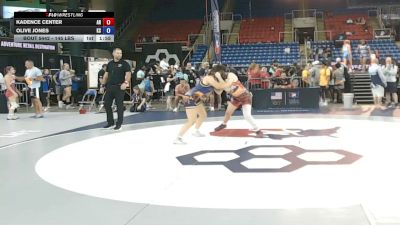 145 lbs Champ. Rd Of 64 - Kadence Center, Arkansas vs Olive Jones, Kansas