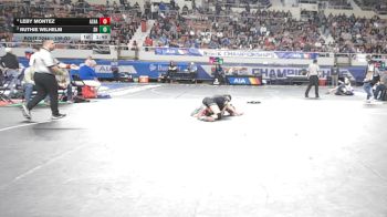 109-D2 Semifinal - Leby Montez, Alhambra High School vs Ruthie Wilhelm, Show Low High School