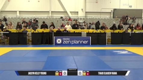 Ashley Christina Greer vs Jaclyn Kelly Young 2025 World IBJJF Jiu-Jitsu No-Gi Championship