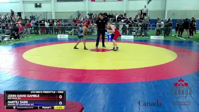 41kg Cons. Round 1 - John-David Gamble, Red Rock WC vs Hartej Saini, Akhara Of Champions WC