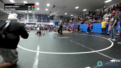 46 lbs Rr Rnd 3 - Jackson Tackett, Morris Wrestling Association vs Vale Torres, Standfast