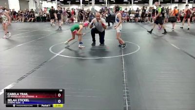 57 lbs Round 5 (8 Team) - Cabela Trail, U2 Women Of The Uprising vs Selah Stickel, Xtreme Team