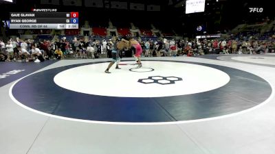 215 lbs Cons. Rd Of 64 - Gaje Glavan, MI vs Ryan George, CA