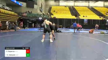 285 lbs Consolation - Chris Esparza, Unattached 14 vs C.j. Vasquez, Unattached 67