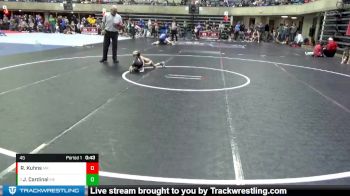 45 lbs Round 3 - Jaxon Cardinal, Mn Elite vs Rylan Kuhns, Maple River/USC