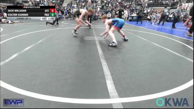 119 lbs Consi Of 4 - Jace Milligan, Standfast vs Colter Karber, Prodigy Elite Wrestling