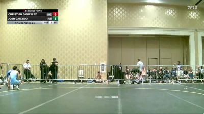 113 lbs Consi Of 32 #1 - Christian Gonzalez, Rancho Bernardo HS vs Josh Caicedo, Paw