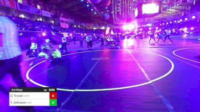 157 lbs 3rd Place - Drake Troxel, Nebraska Wr Ac vs Travis Johnson, Unattached