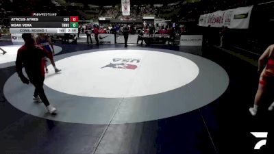 Champ. Round 2 - Atticus Ayres, Cardinal Wrestling Club vs Noah Vera, Titan Mercury Wrestling Club (TMWC)