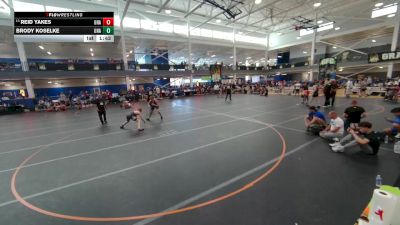 132 lbs Cons. Round 5 - Brody Koselke, Unattached vs Reid Yakes, Unattached