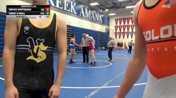 JV-26 lbs Round 2 - Drew O`Neill, Solon vs Brock Hoppenjan, Vinton-Shellsburg