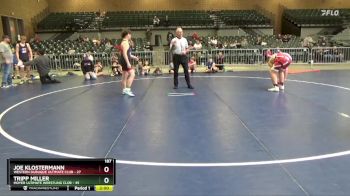 187 lbs Round 1 (4 Team) - Joe Klostermann, Western Dubuque Ultimate Club vs Tripp Miller, Moyer Ultimate Wrestling Club