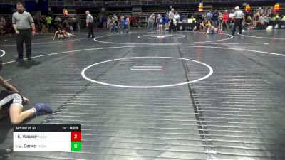 80 lbs Round Of 16 - Kole Wasser, Nazareth vs James Danko, Thomas Jefferson