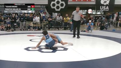 78 lbs Cons. Rd Of 16 - Eliace Majka, Black Fox Wrestling Academy vs Prentice Miller Jr., Bad Karma Wrestling Club