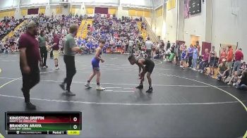 90 lbs Round 1 - Brandon Araya, Cane Bay Cobras vs Kingston Griffin, Ninety Six Wrestling