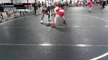 190 lbs Cons. Semi - Kaid Horton, South GA Wrestling Academy vs George Hunter, Alpha Elite