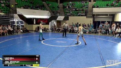 108 lbs Finals (2 Team) - Liam Dell, Jasper vs Abel Brantley, Gulf Shores