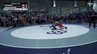 65 kg Quarters - Bo Bassett, Titan Mercury Wrestling Club vs Isaiah Schaefer, Boilermaker RTC
