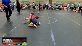 80 lbs Round 5 (6 Team) - Cam Craigie, Virginia Patriots vs Jackson Duker, North Baltimore WC