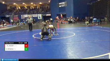 190 lbs Cons. Round 3 - Kael Howell, Smyrna vs Xavier Williams, Paramus Catholic