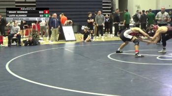 150 lbs Cons. Round 3 - Laith Alawneh, Iowa City, City High vs Brady Rissman, Western Dubuque