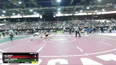 165 lbs Quarterfinal - Chaz Ponton, Mountain View vs Eli Noah, Tri-Valley